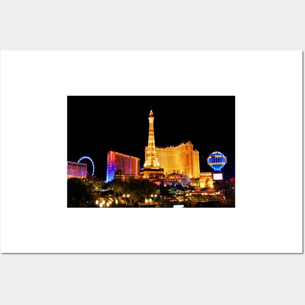 Paris Hotel Las Vegas United States of America Wall Art by AndyEvansPhotos